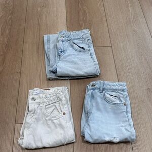 3 Zara Kids Relaxed Fit / Baggy Jeans